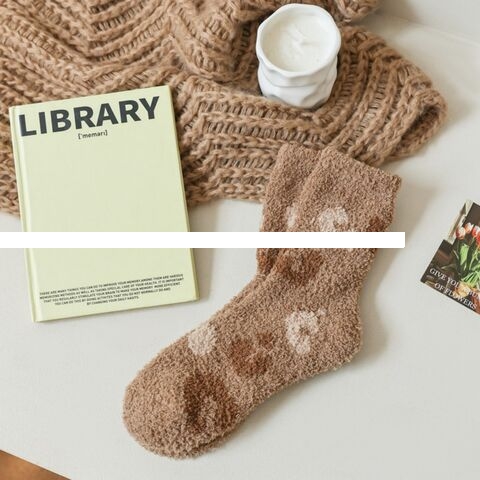 Hot Women s Fluffy Socks High Quality Floor Socks Sleep Socks Support Custom Logo Socks