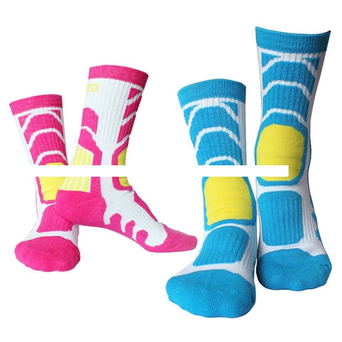 Free Sample Top Quality Ankle Protective Sports Outdoor Custom Logo Unisex Crew Design Cycling Sports Socks