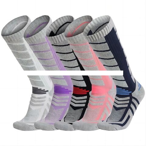 Factory Price Autumn And Winter Long Tube Wool Socks Outdoor Ski Sports Socks Mountaineering Towel Socks
