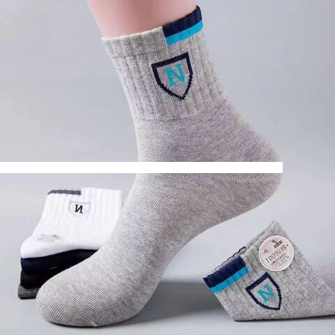 Custom design logo Cotton Women Men Socks