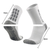 Breathable Soccer Socks with Silicone Grips Ankle Support Moisture Wicking