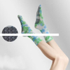 Tie dye yoga socks factory stock high quality non slip sports socks indoor floor socks for women