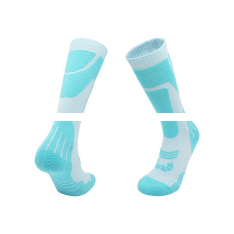 Unisex Breathable Warmth Wool Ski Socks with Spandex