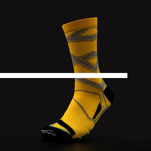 Wholesale Cushion Athletic Sock Performance Men Socks Custom Breathable Sport Thin Cushioned Running Socks