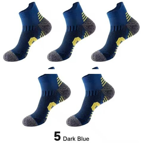 ODM Calcetines De Verano Short Tube Summer Marathon Athletic Socks Summer Breathable Sports Socks With Terry