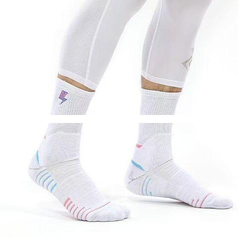 New style Profession Running Sport white Socks Add Thicked Warm Combed Cotton custom Socks