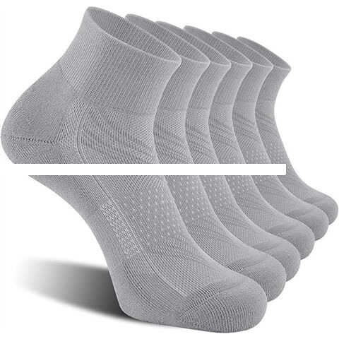 Custom Men s Ankle Sport Socks with Cushion Athletic Running Socks