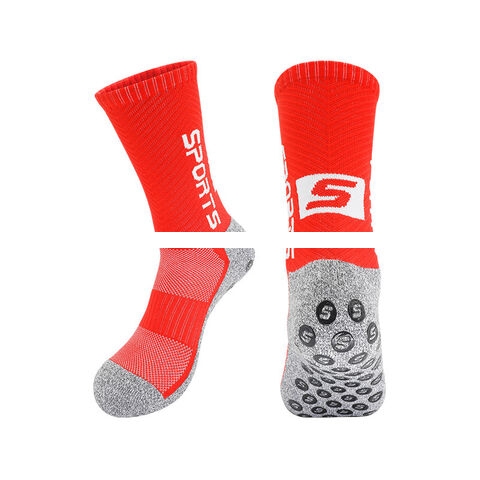 Wholesale Men Non Slip Soccer Socks Men’s Non Skid Grip | Football Basketball Sport