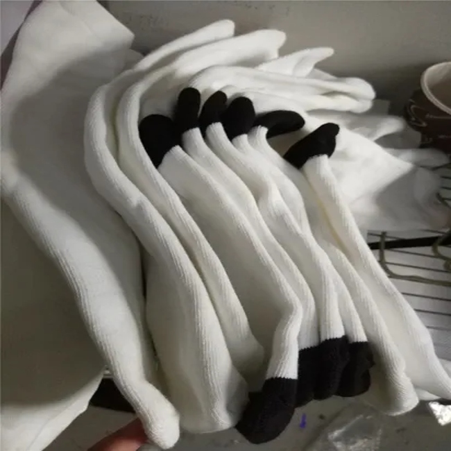 Sublimation Blank Men Business Casual Polyester Short Socks