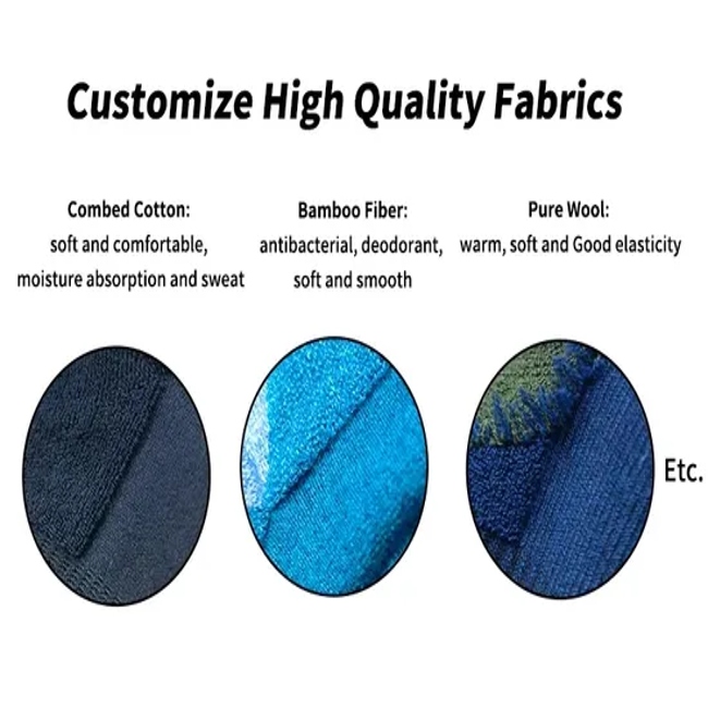New Design Best Quality OEM Athletic Compression Sock Custom Logo Low MOQ Compression Breathable Socks