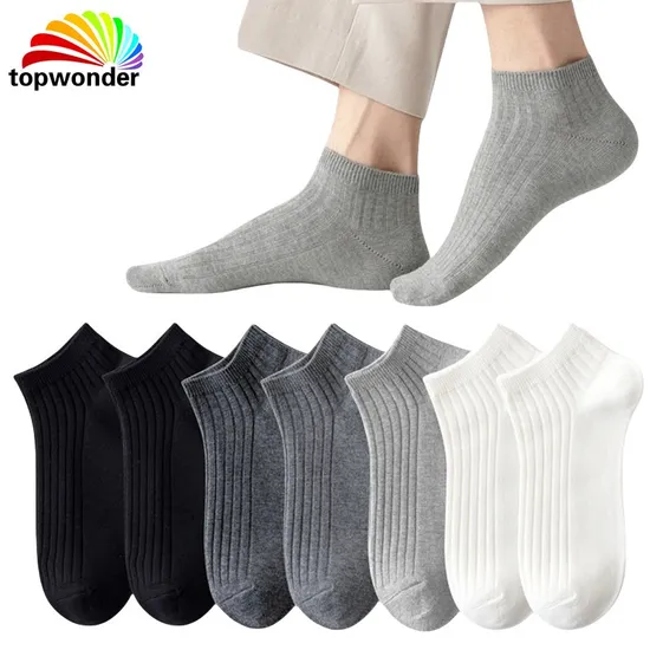 Customize All Colors of Men′s Sock Business Sock Summer Sock Stripe Sock Boat Sock in Many Colors, Sizes and Material