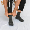 Wholesale Solid Color Double Needle Medium Tube Business Socks