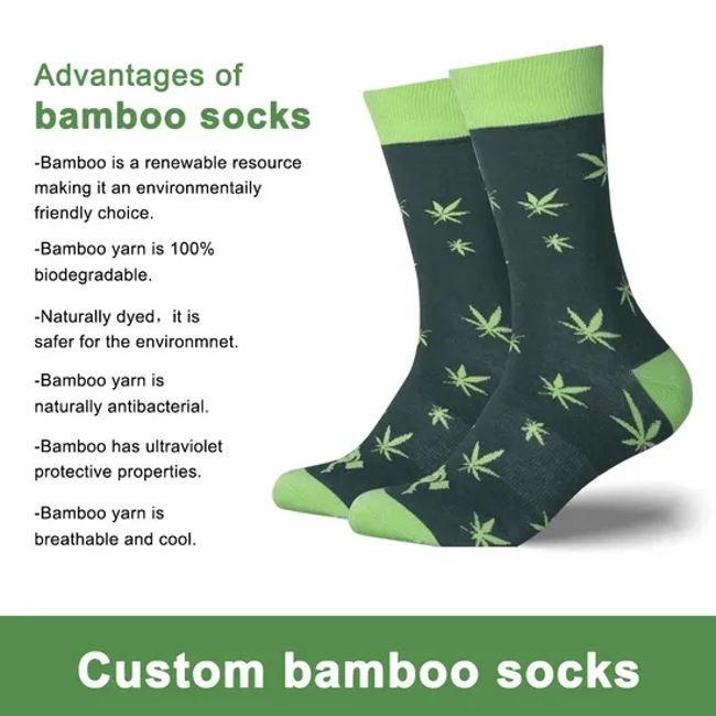 Professional Custom Bamboo High Quality Business Work Men Dress Bamboo Socks