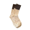 Women′s Socks Autumn and Winter Vintage Polka DOT MID-Calf Socks Patchwork DOT Pile Daily Hundred Women′s Socks Wholesale Socks