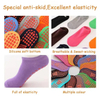 Customise Wholesale Adult Women Non-Slip Jump Training Custom Grip Kids Anti Slip Park Trampoline Sock for Trampoline