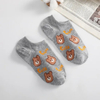 Cartoon Bear Boat Socks Women Japanese Sweet Style Short Socks Summer Thin Breathable Non-Drop Heel Shallow Socks