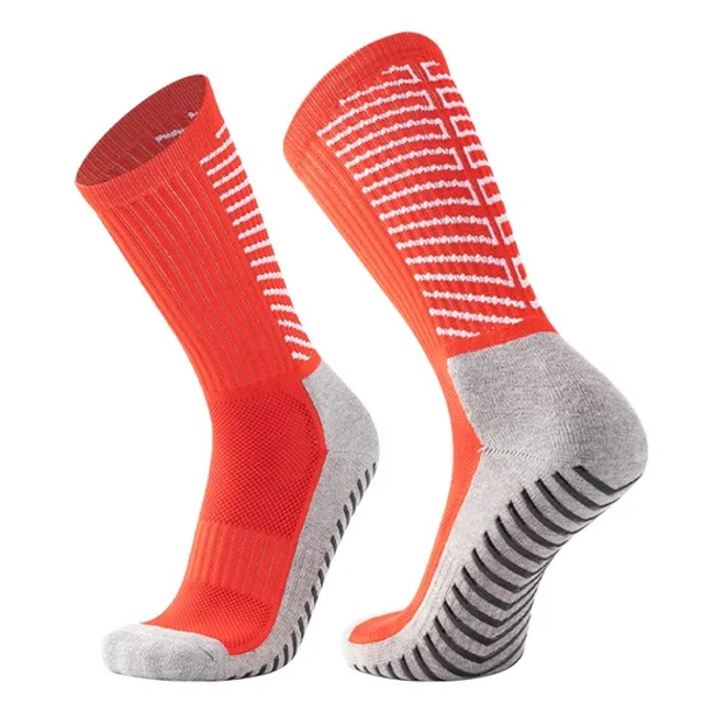 Customized Adhesive Anti Slip MID Tube Sports Socks, Thickened Towel Bottom, Long Tube Socks, Pressure Socks