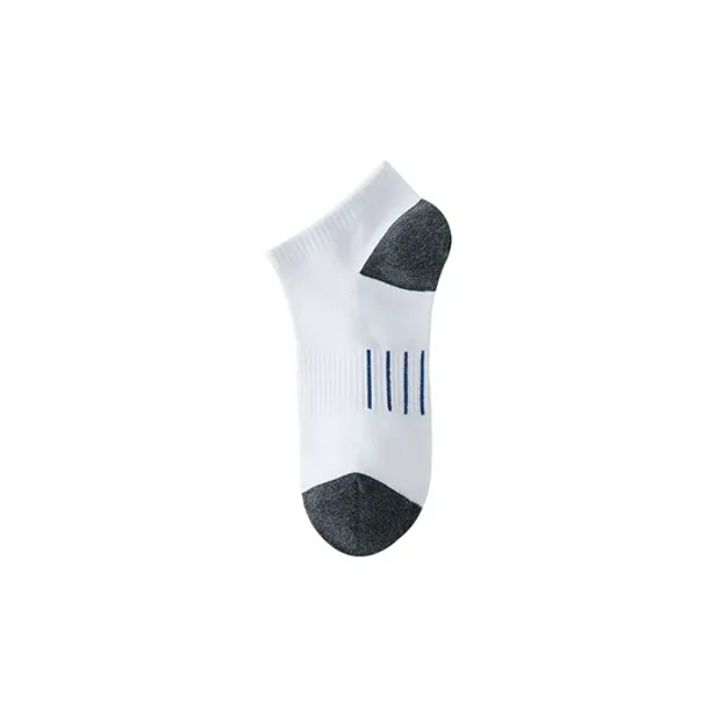Men′s Sweat Absorbent Breathable Spring and Autumn Thin Socks Alphabet Teenagers Tide Socks Students Sports Short Socks