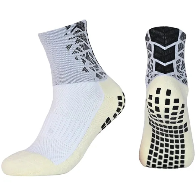 Customized Men′s Short Tube with Breathable, Sweat Wicking, Anti Slip, Shock-Absorbing Adhesive Points, Sports, Fitness, Running Towel Soles, Socks