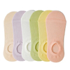 Boat Socks Non-Drop Heel Summer Socks Girls Macaroon Breathable Mesh Invisible Combed Cotton Trendy Short Socks