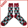 Wholesale Custom Combed Cotton Happy Crazy Stripe Business Dress Crew Men Socks