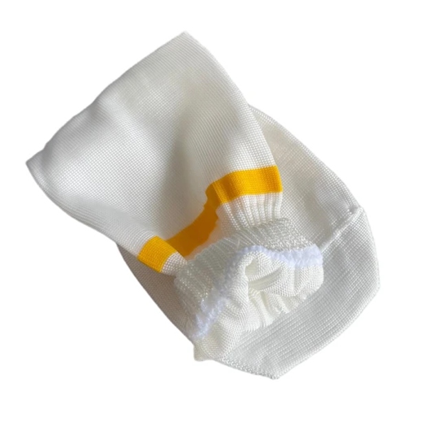 Premium White Glass Fiber Cosmetic Sock for Soft Skin Care