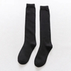 Premium Black Long Cotton Calf Socks for Breathability