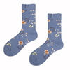 Fashion Comfortable Cute MID-Tube Socks Boneless Combed Cotton Socks