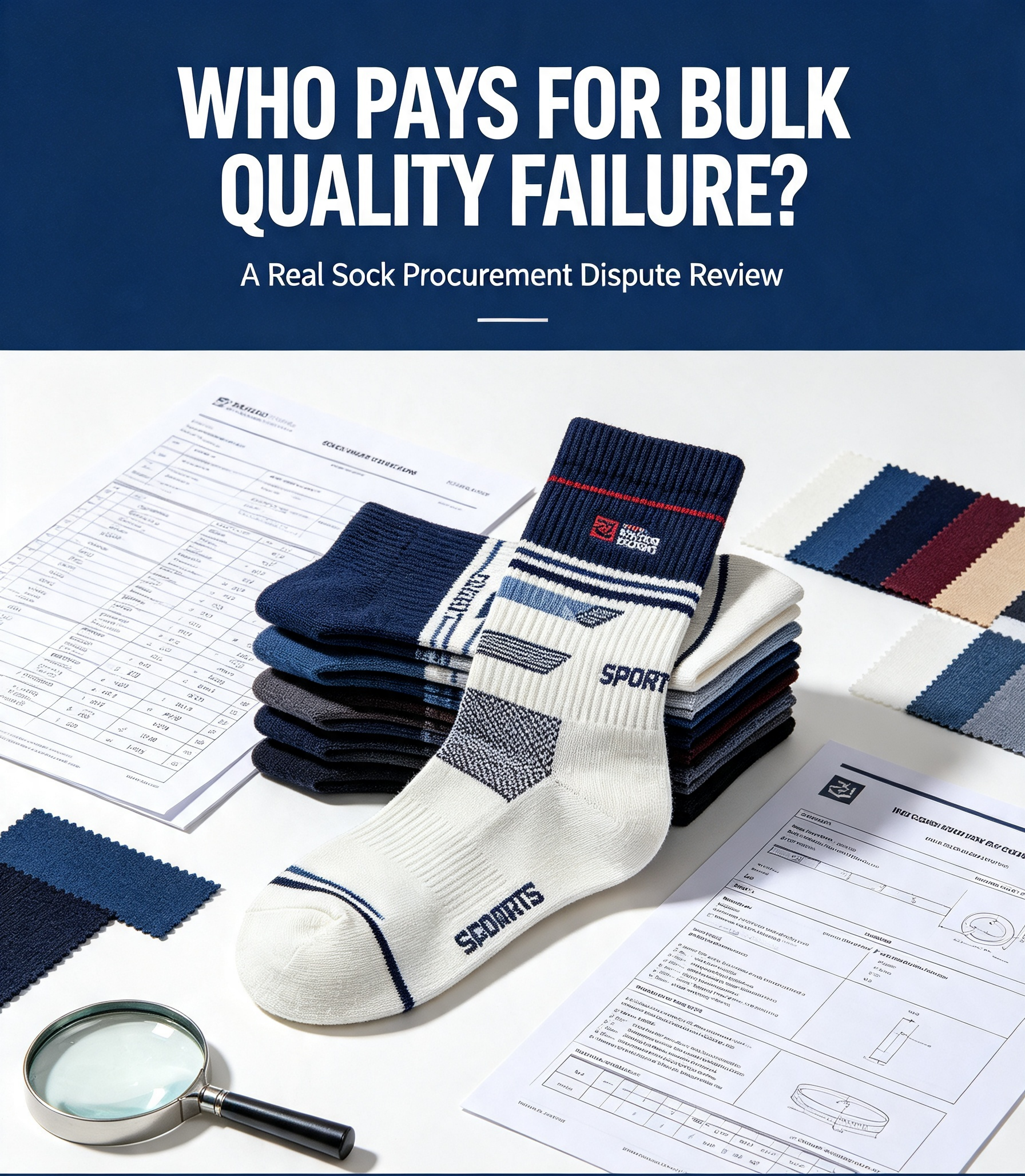 How to Trace Liability for Bulk Socks Quality Problems