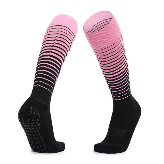 Color Compression Socks for Men Women 20-30 Mmhg Knee High Stockings Summer Knitted Funny Socks Wholesale OEM Gradient 3 Pairs