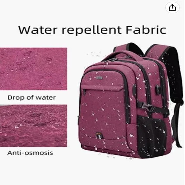 Fashion Big Capacity Double Shoulder Business Leisure Travel Laptop Computer Notebook College School Backpack Pack Bag