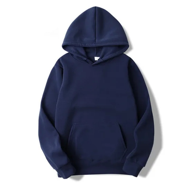 Crew Neck Pullover Custom Embroidered Hoodies Sports Team Hoodies Distressed Hoodie Mens