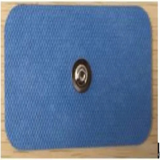 Factory Made OEM Electrode Pad, Silver Pattern, Snap Connector, Excellent for Pain Relief