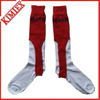 Custom Logo Compression Knee High Socks Stripe Knit Open Heel Stirrup Toeless Long Sport Socks