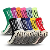 Sports Custom Logo Nylon Spandex Grip Black Organic Cotton Compression MID-Tube Non-Slip Knitting Wholesale Gym Soccer Football Men Yoga Women Stocking Socks
