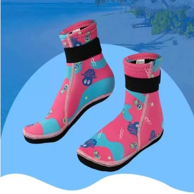 Surfing, Diving, Swimming, Beach Neoprene Socks for Children, Kids, Students,