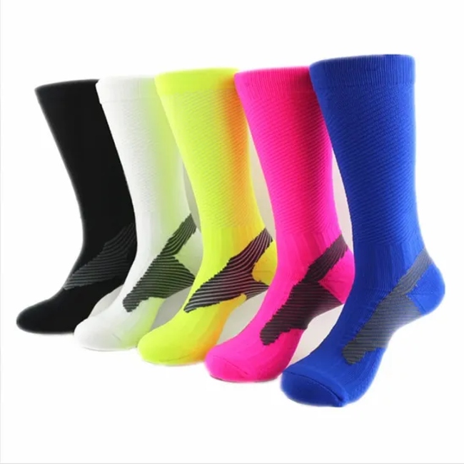 Breathable Compression Sports Socks for Women Over The Knee