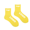 Free Design & Mock up Made Your Own Logo Crew Sock Customise Cotton Socks Custom Design Men Socks