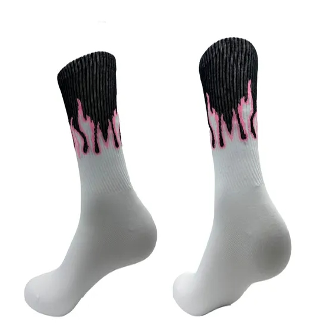 Coolmax Compression Running Socks Cushion Crew Socks Sports Socks Men