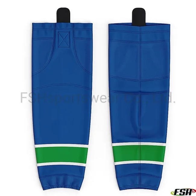 White Ice Hockey Socks Custom Made Hockey Wear