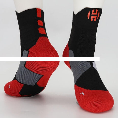 Hot Sale High Elastic custom logo sports socks