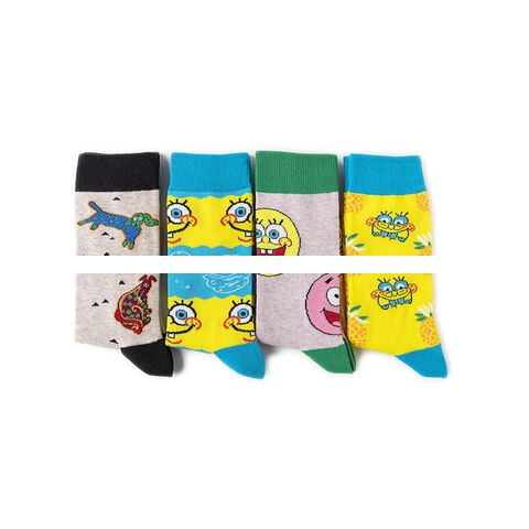 Wholesale Children s socks elastic cartoon multicolor unisex crew socks