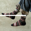 New Design Unisex Size Winter Warm Thick Cotton Knitting Socks Quality Vintage Ethnic Style Seamless Casual Crew Socks for Man