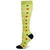 Custom Jacquard Pattern Compression Socks for Hiking & Running