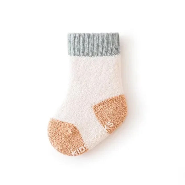 Non-Slip Wholesale Compression Short Custom Cotton Spring Children Baby Socks