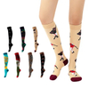 Soft and Comfortable Compression Socks Happy Design High Elastic Breathable Socks