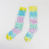 Unisex Men Women Wholesale Compression Cotton Silver Diabetic Tie Dye Socks