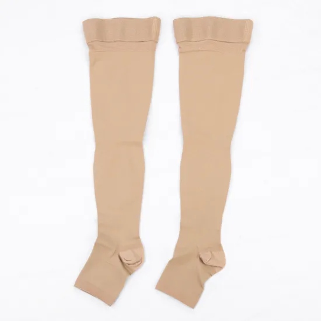 Antibacterial Deodorant Knee Copper Compression Long Socks, Long Copper-Infused Compression Socks for The Male