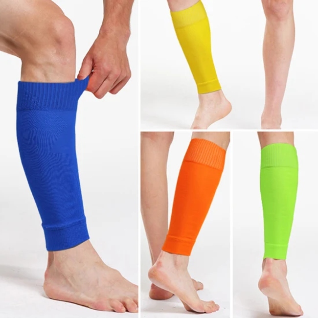 Wholesale Adult and Child Pressure Football Sock Sleeve Compression Leg Guard Sleeve with Logo