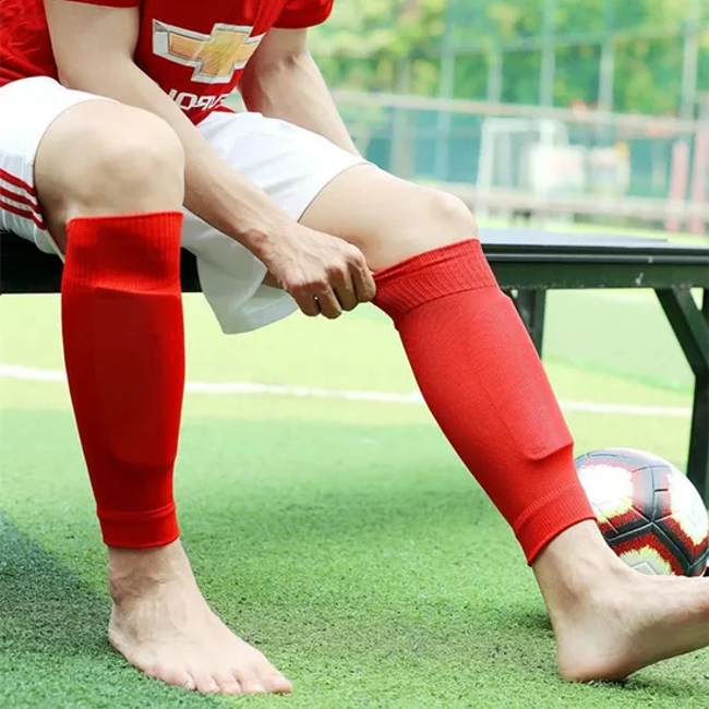 Wholesale Adult and Child Pressure Football Sock Sleeve Compression Leg Guard Sleeve with Logo